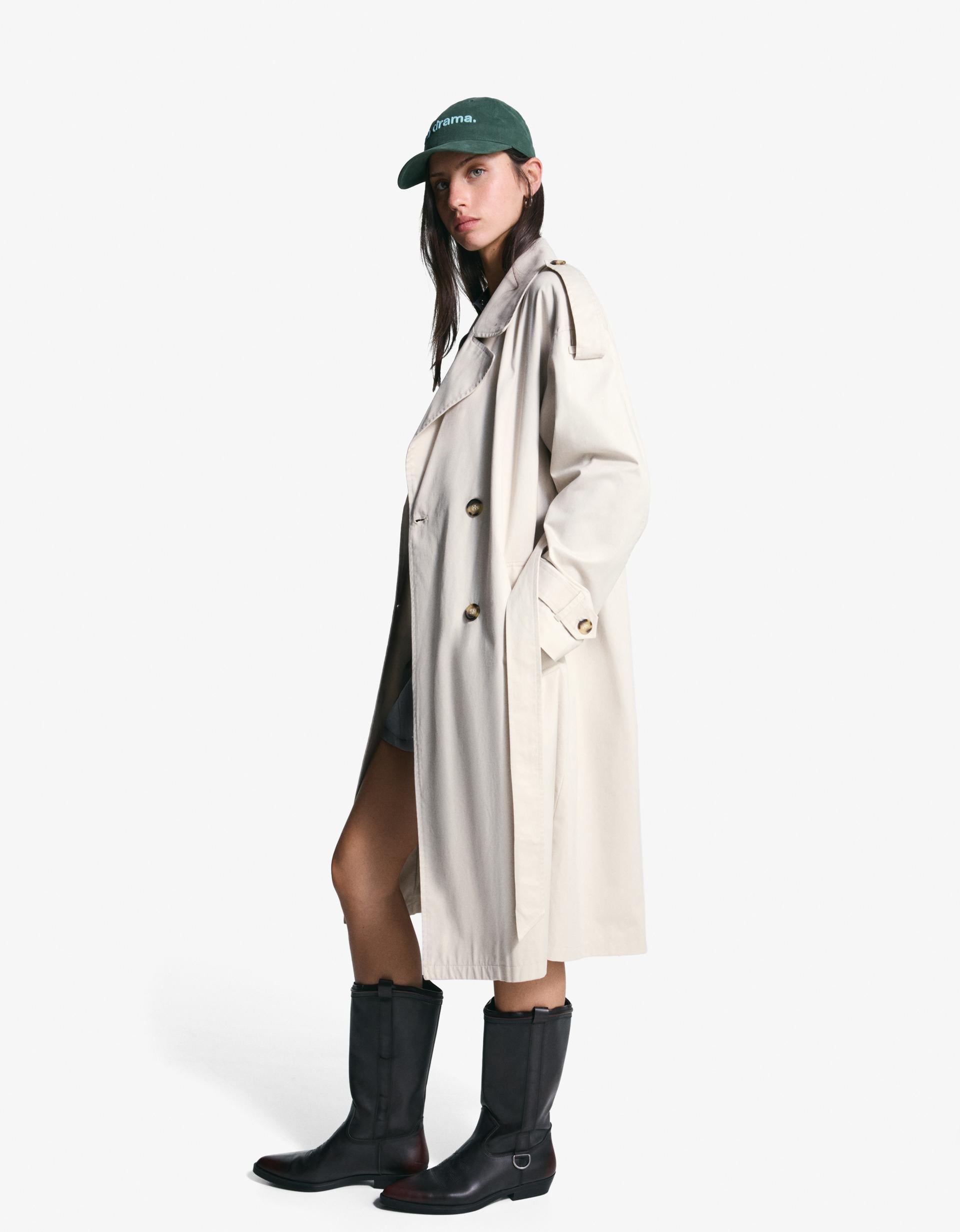 Kadın Trençkot Kaban