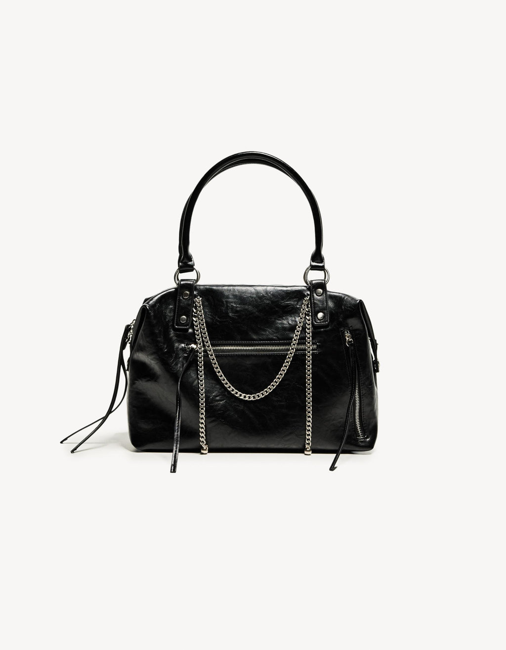 Zincirli suni deri kadın çanta