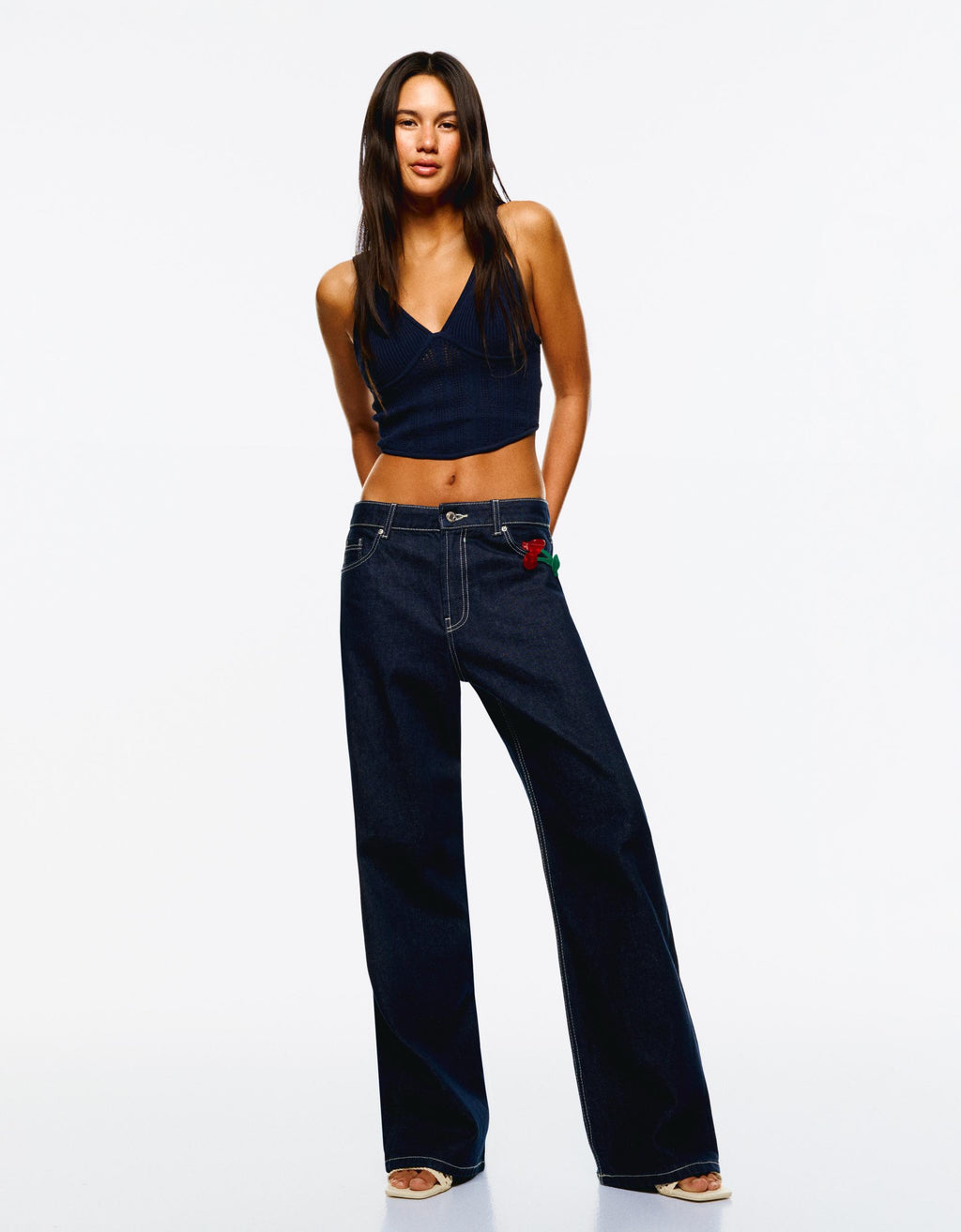 Kadın Baggy Jean Pantolon