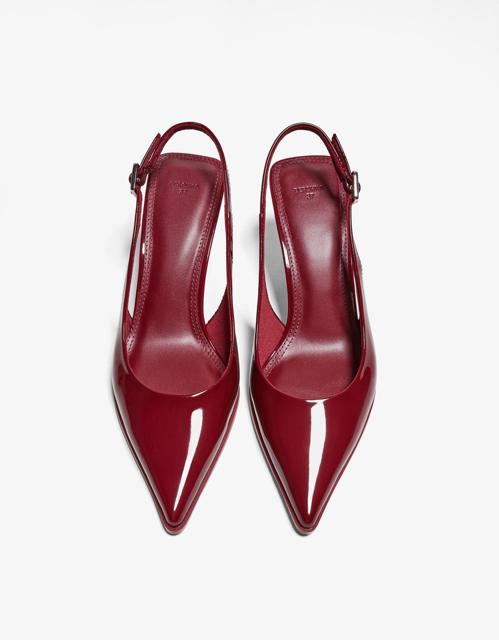 Kadın Bordo Topuklu Ayakkabı