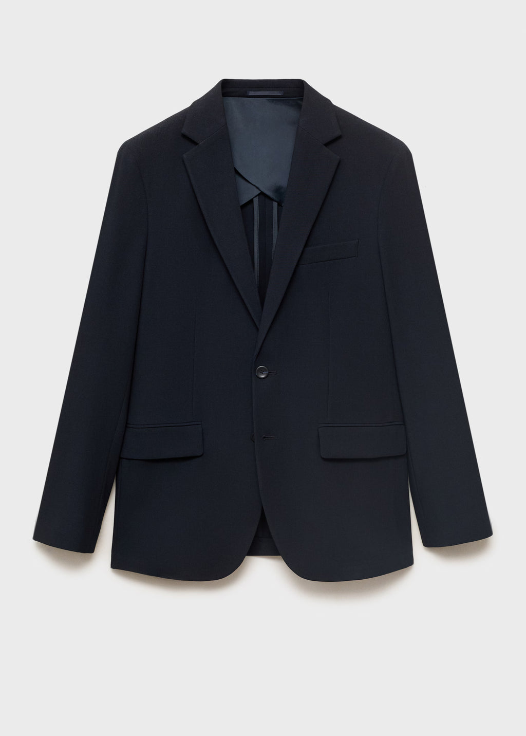 Dar Kesim Pamuklu Blazer Ceket