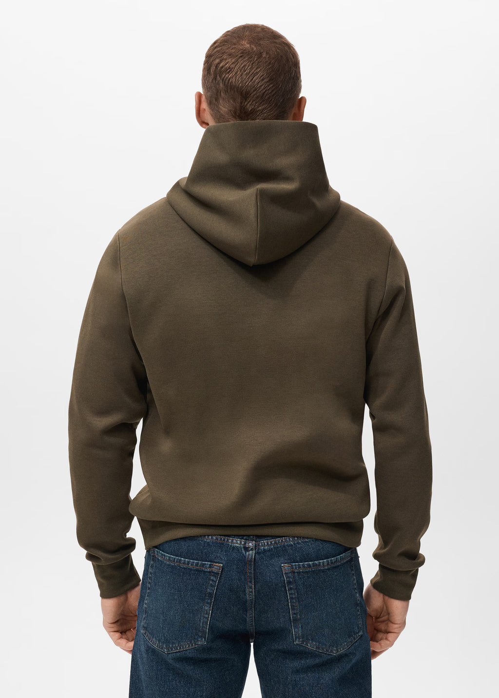 Regular kesim kapüşonlu sweatshirt
