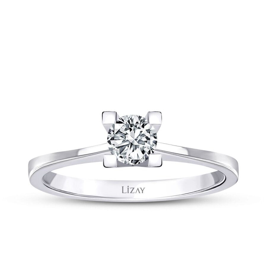 0.40 Karat Pırlanta Tektaş Yüzük