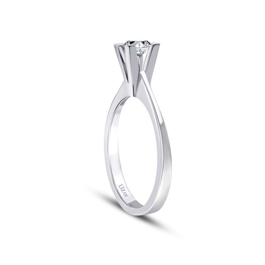 0.40 Karat Pırlanta Tektaş Yüzük